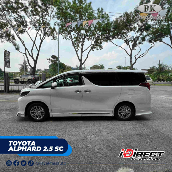 TOYOTA ALPHARD 2.5 SC - Raya Khas