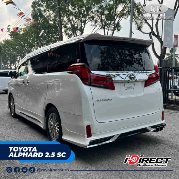 TOYOTA ALPHARD 2.5 SC - Raya Khas