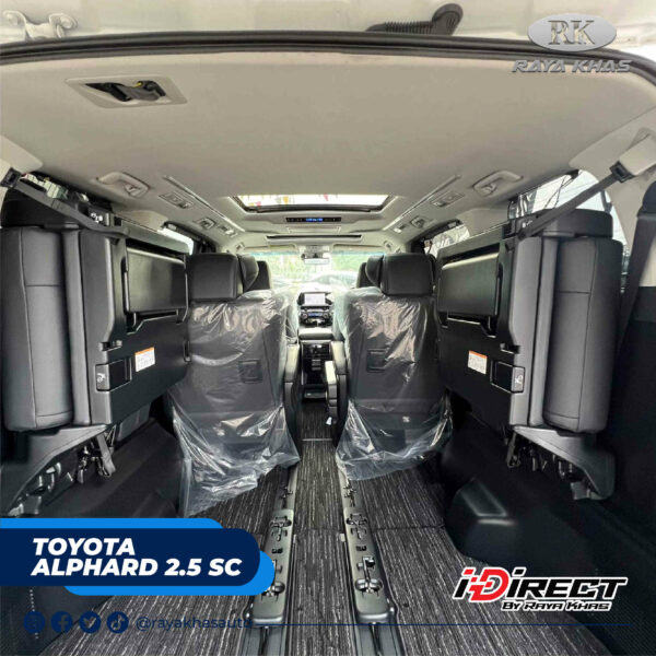 TOYOTA ALPHARD 2.5 SC - Raya Khas